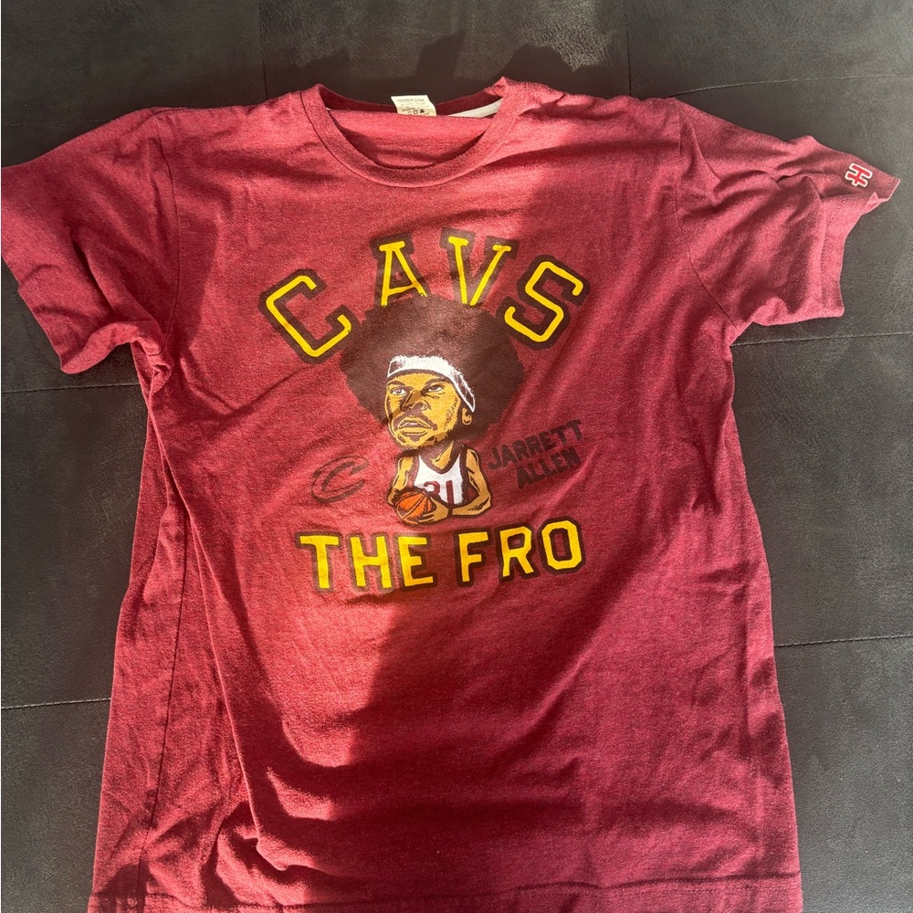 HOMAGE CAVS The Fro T-Shirt - Maroon